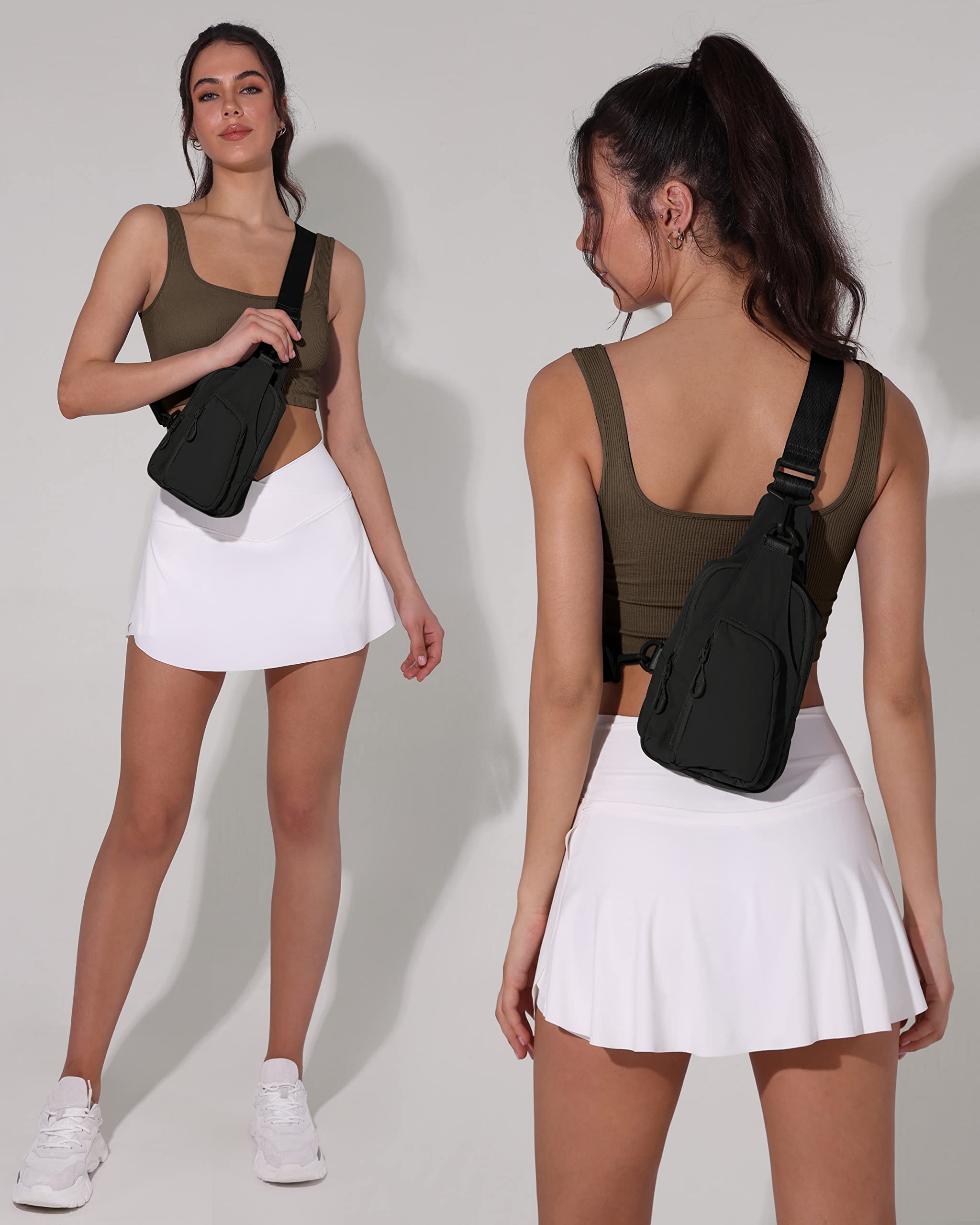 Small Sling Bag with Adjustabl - огляд і ціна Sling Backpack Shoulder