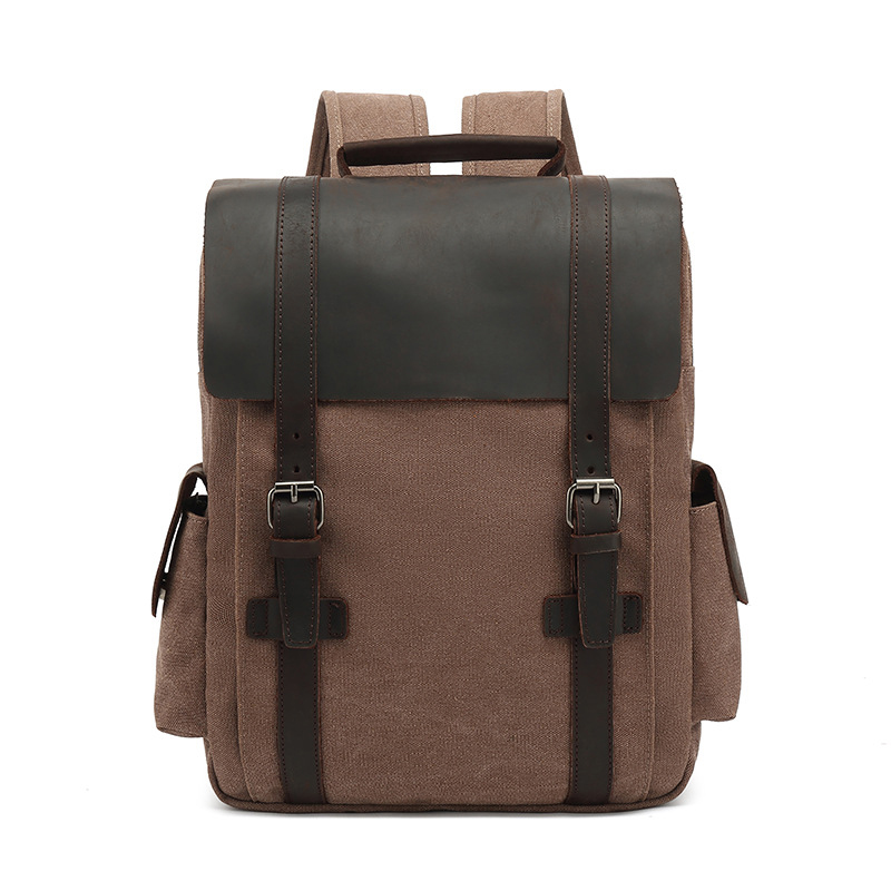New Fashion Backpack Leather C - огляд і ціна Rucksack Military Style