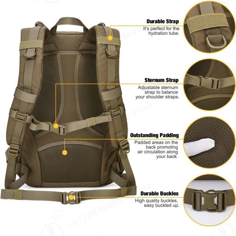 Waterproof Outdoor Tactical Ba - огляд і ціна Rucksack Military Style