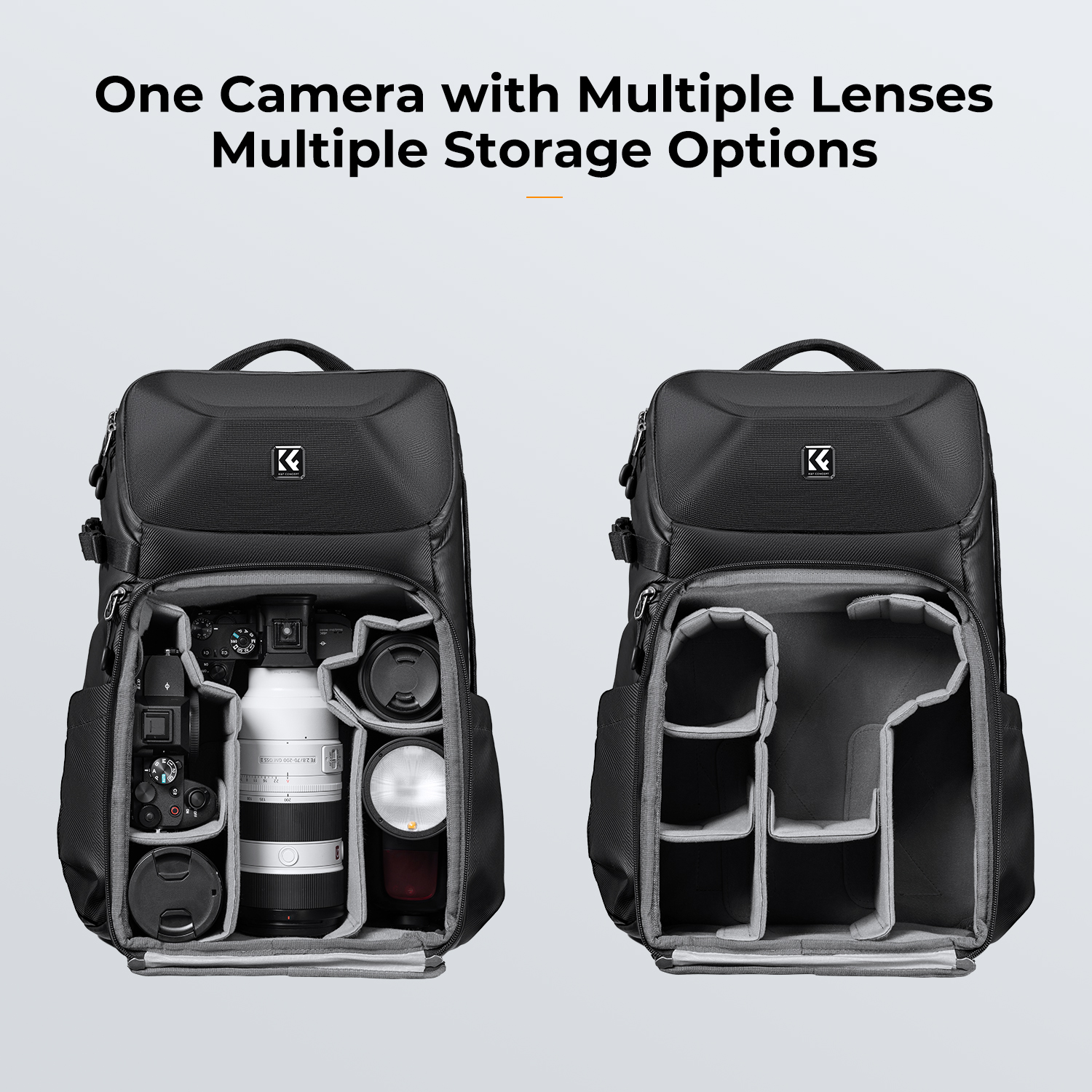 K&F CONCEPT 20L Camera Backpac - огляд і ціна Laptop Backpack 15.6