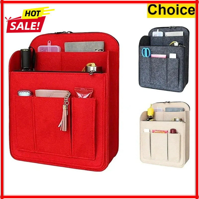 Makeup Organizer Felt Insert B - огляд і ціна Backpack Insert Organizer