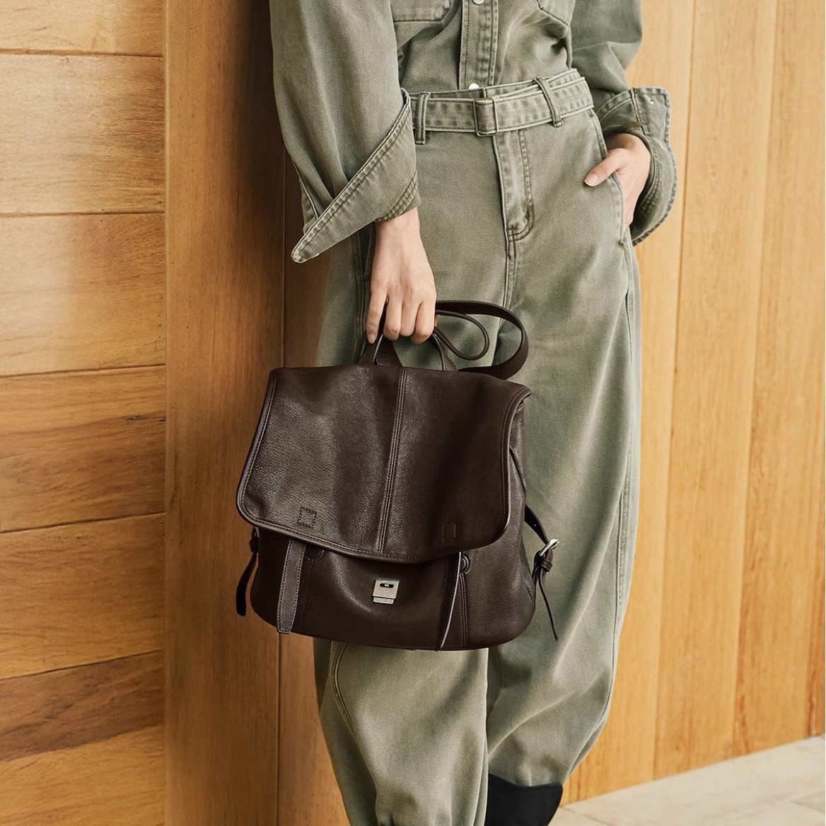 Personalized Waxed Canvas Mess - огляд і ціна Business Backpack Brief