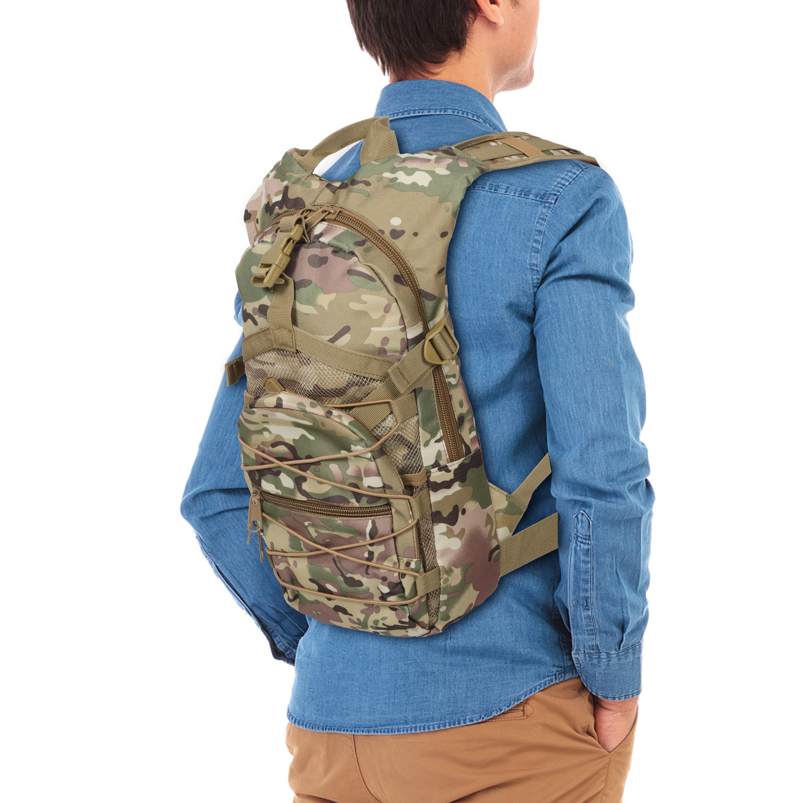 Military Style Camouflage Back - огляд і ціна Rucksack Military Style