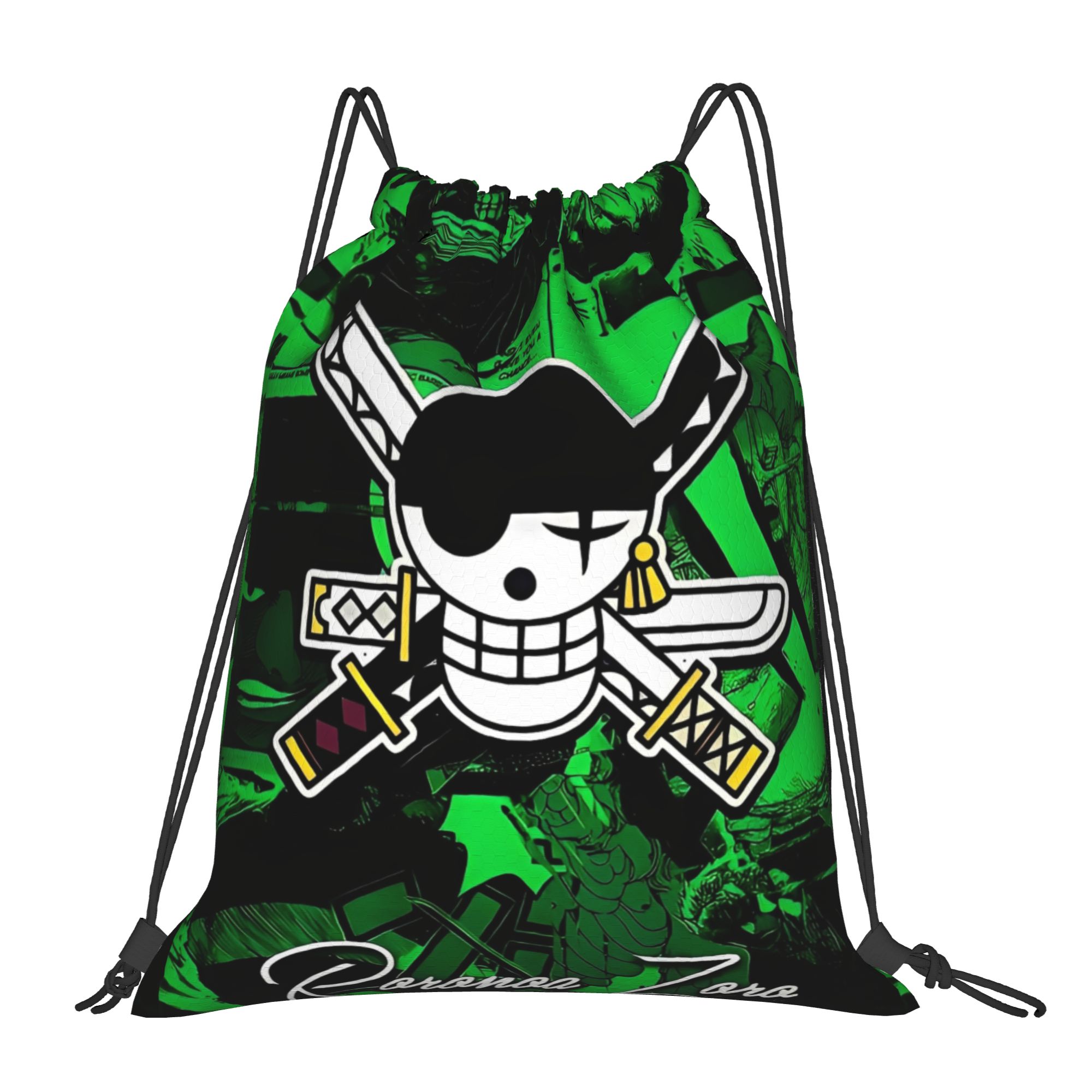One Piece Zoro Skull Backpack  - огляд і ціна Drawstring Gym Bag