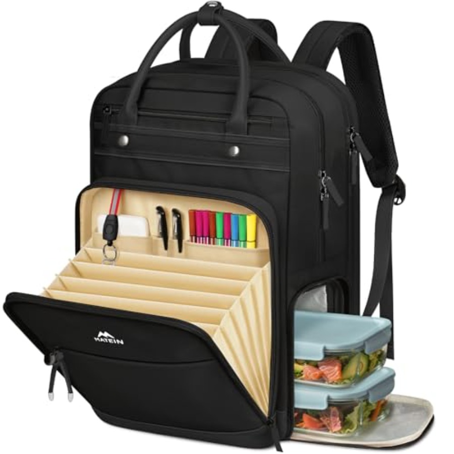 Teacher Backpack with Lunch Co - огляд і ціна Laptop Backpack 15.6