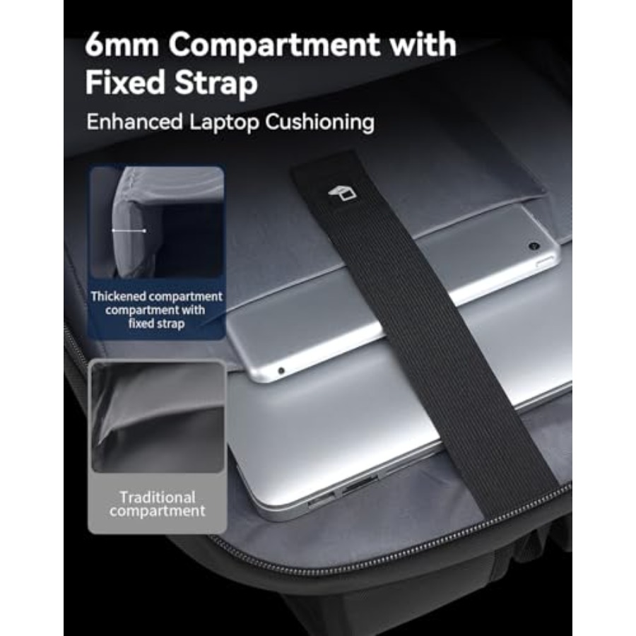 17.3'' Laptop Backpack for Men - огляд і ціна Travel Backpack Anti Theft
