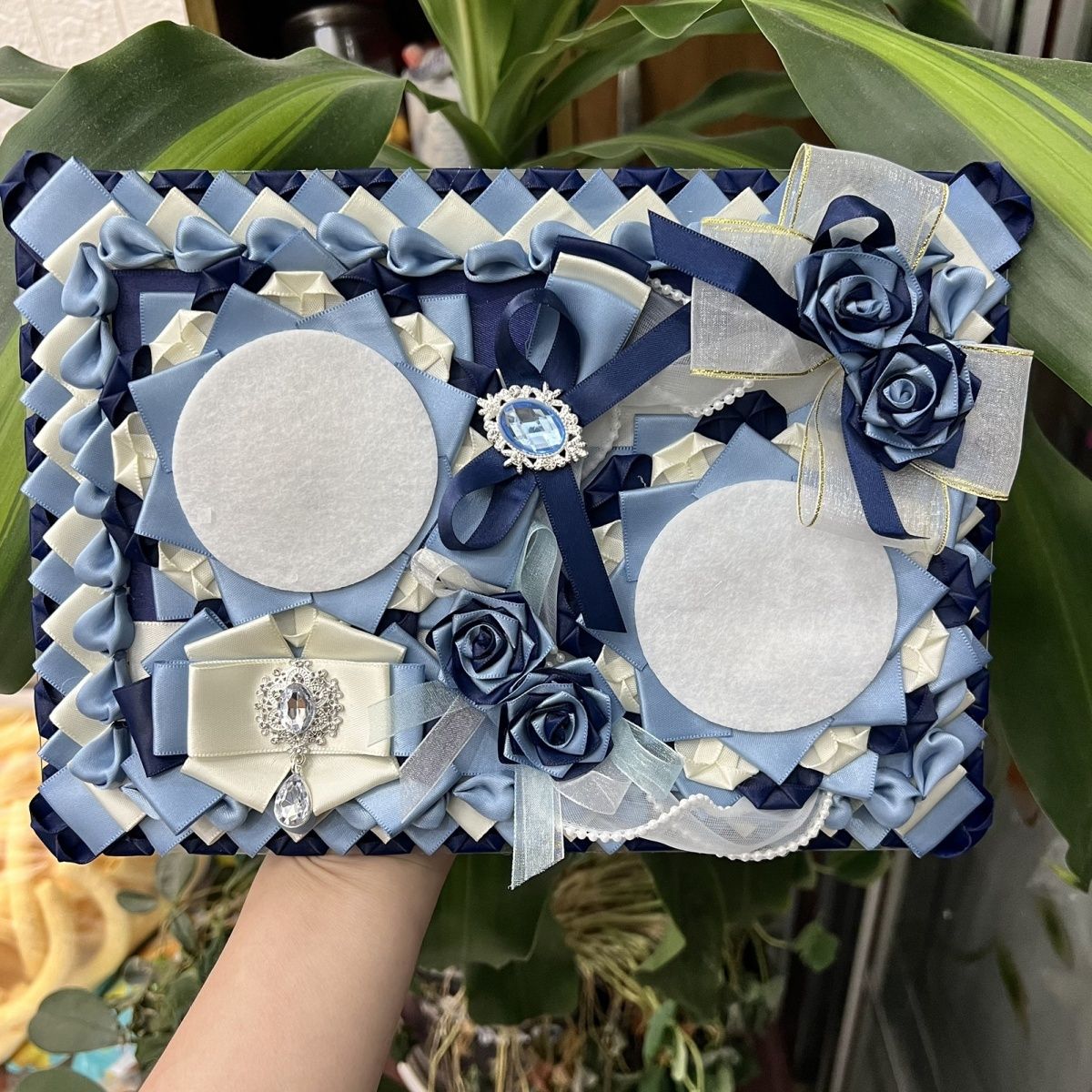 ribbon lace hand made Flower F - огляд і ціна Backpack Insert Organizer