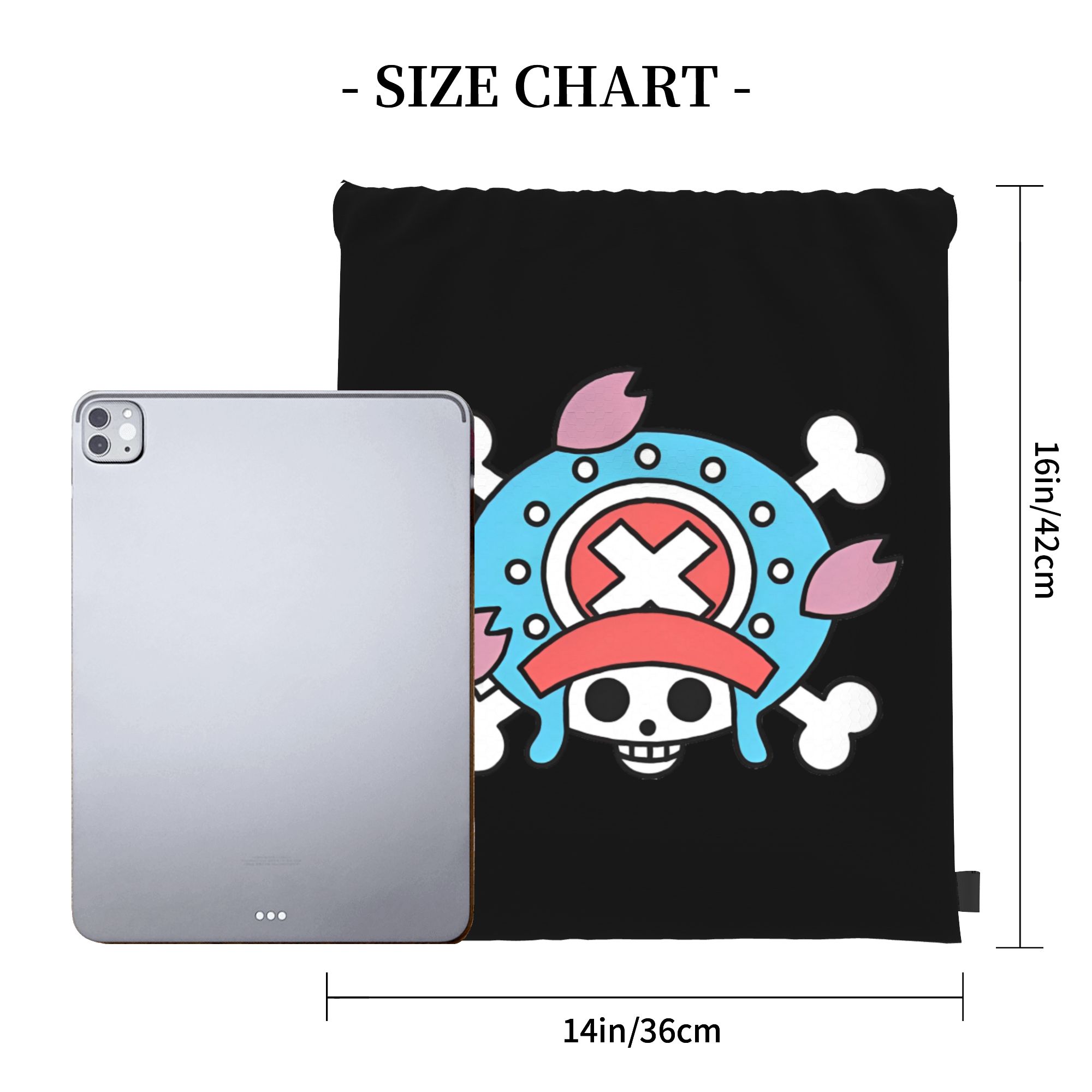 Tony Tony Chopper One Piece Fl - огляд і ціна Drawstring Gym Bag