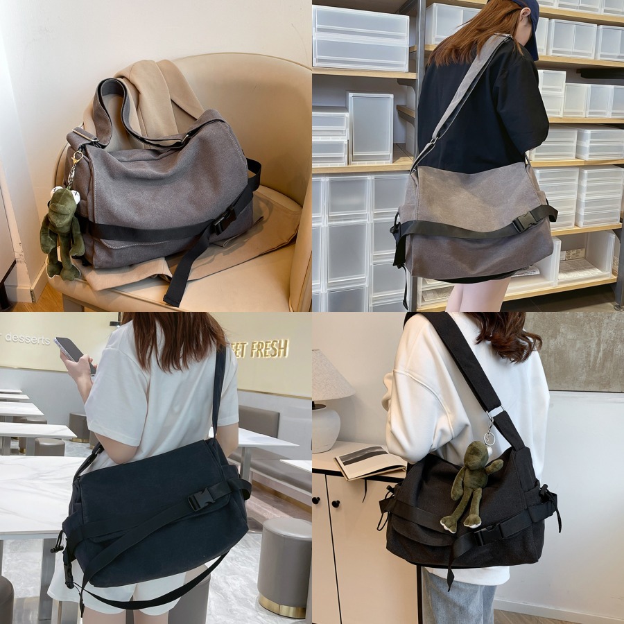 【New Arrival】Black Canvas Cros - огляд і ціна Canvas Backpack Casual