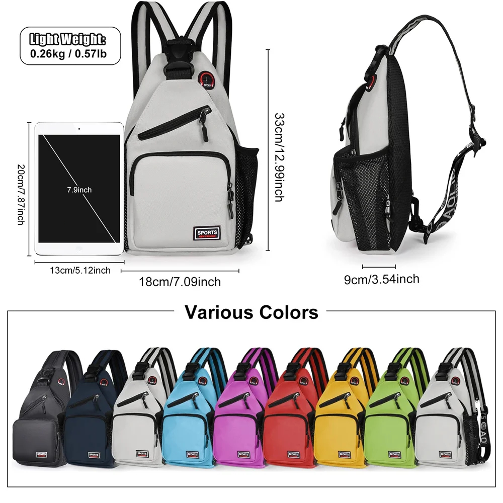 Multi-pocket Casual Chest Bag  - огляд і ціна Fashion Backpack Women