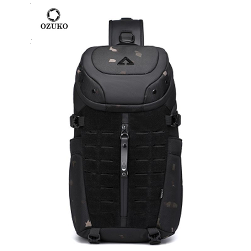 Ozuko Chest Bag Cross bag men  - огляд і ціна Travel Backpack Anti Theft