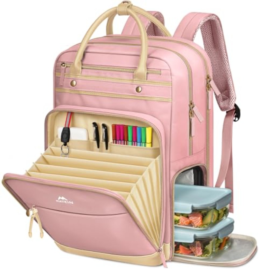 Lunch Backpack for Women, Teac - огляд і ціна Laptop Backpack 15.6
