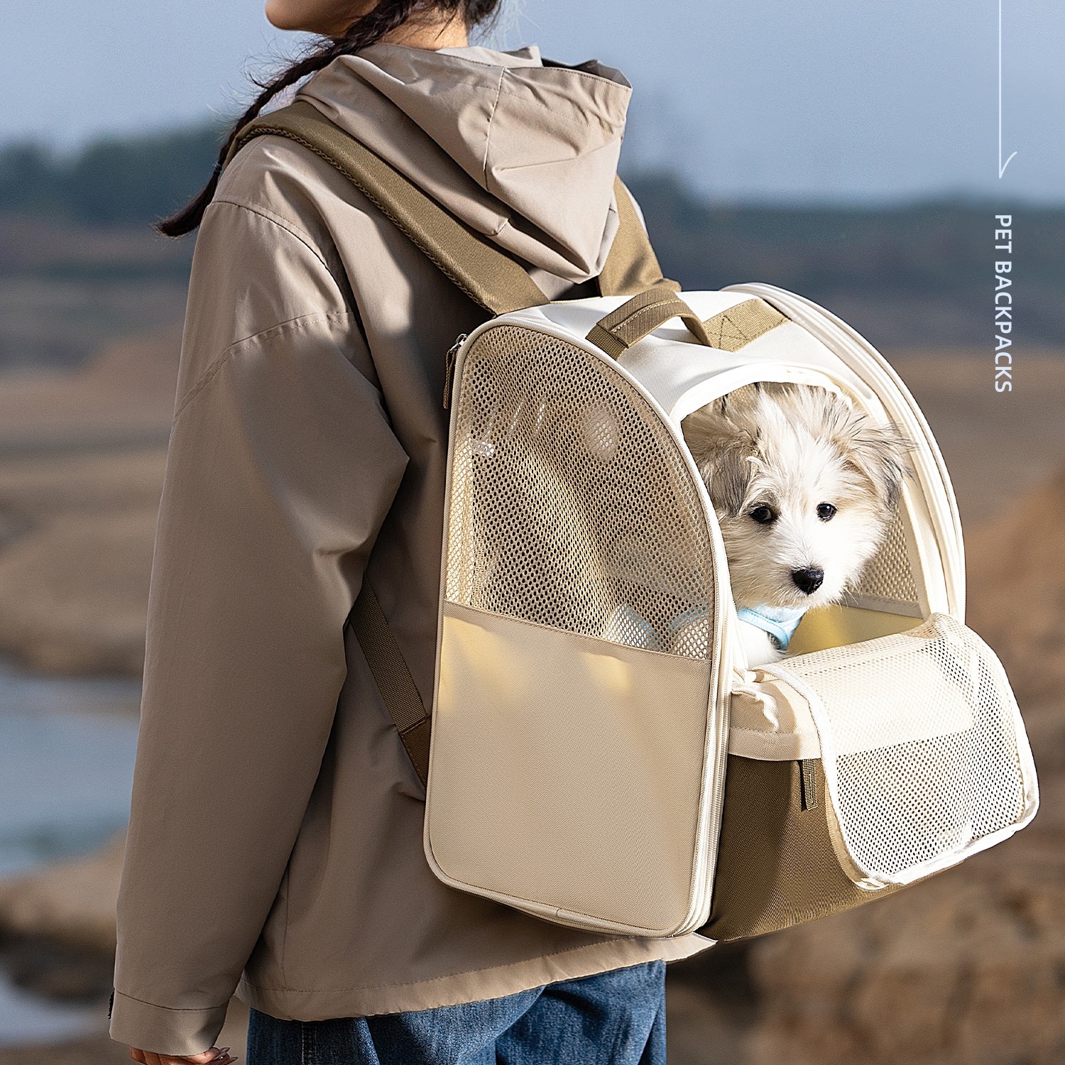 Pet Carrier Backpack Breathabl - огляд і ціна Foldable Backpack Small
