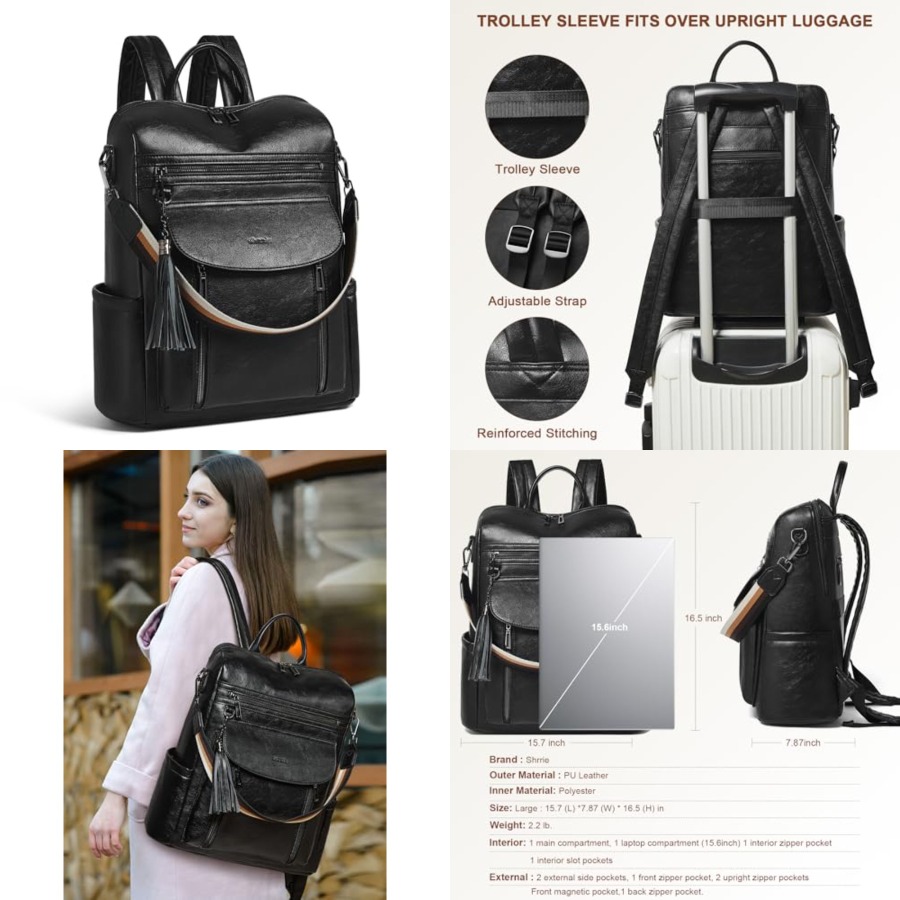 Laptop Backpack for Women 15.6 - огляд і ціна Laptop Backpack 15.6