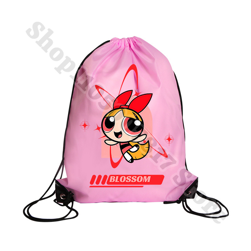 Kawaii The Powerpuffs Girls Ca - огляд і ціна Drawstring Gym Bag