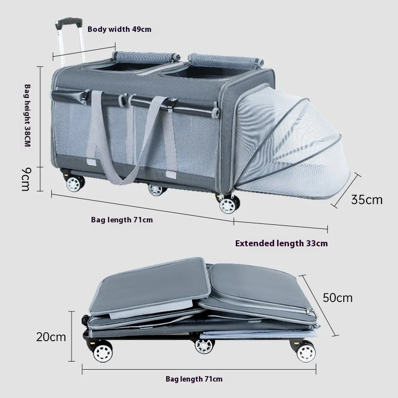 Super Large Capacity Pet Trans - огляд і ціна Foldable Backpack Small