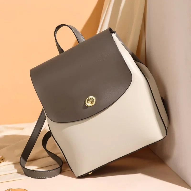 Women's Bags Large Capacity Le - огляд і ціна Leather Backpack Vintage
