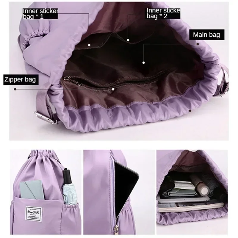 Sports Gym Drawstring Bag Wate - огляд і ціна Drawstring Gym Bag