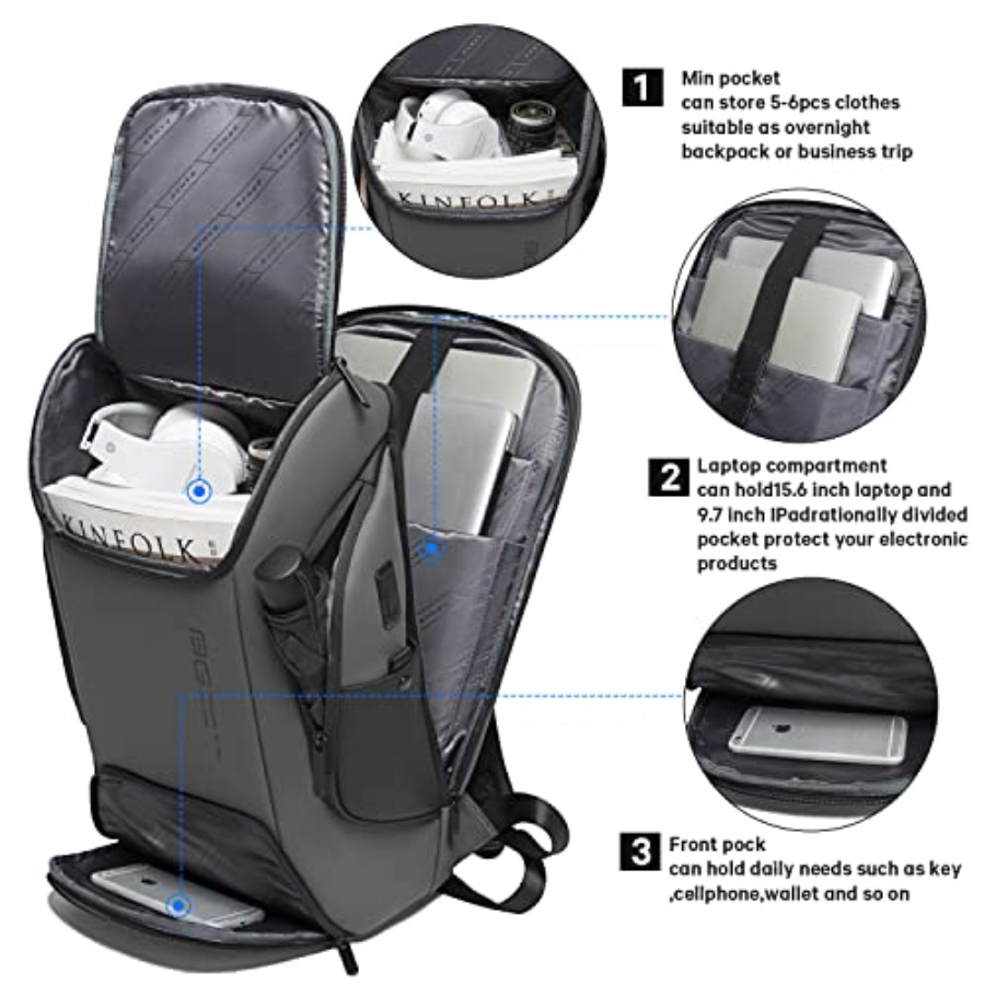 Business Laptop Smart backpack - огляд і ціна Laptop Backpack 15.6