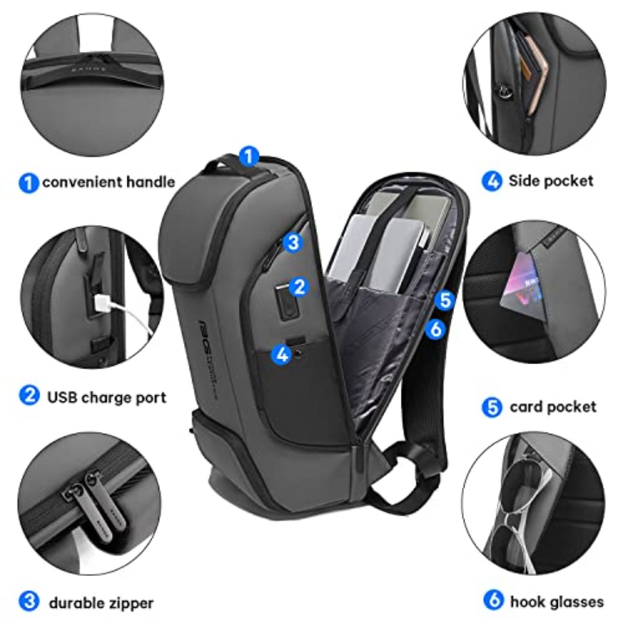 Business Laptop Smart backpack - огляд і ціна Laptop Backpack 15.6