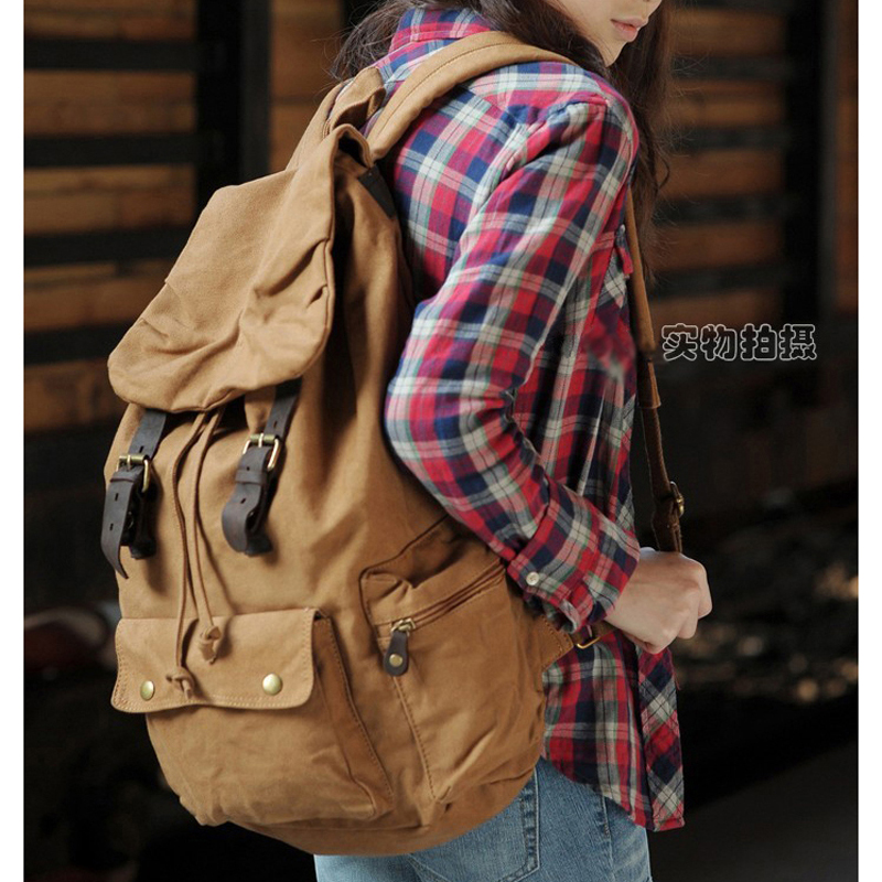 Fashion New Military Canvas Ba - огляд і ціна Rucksack Military Style