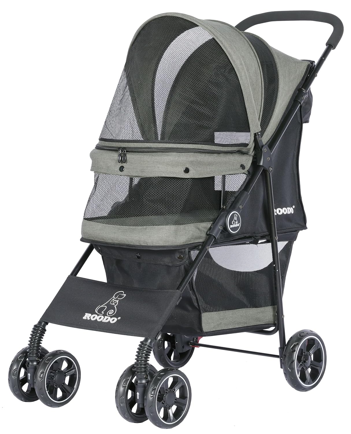 4 Wheel Dog Cat Pet Stroller,  - огляд і ціна Foldable Backpack Small