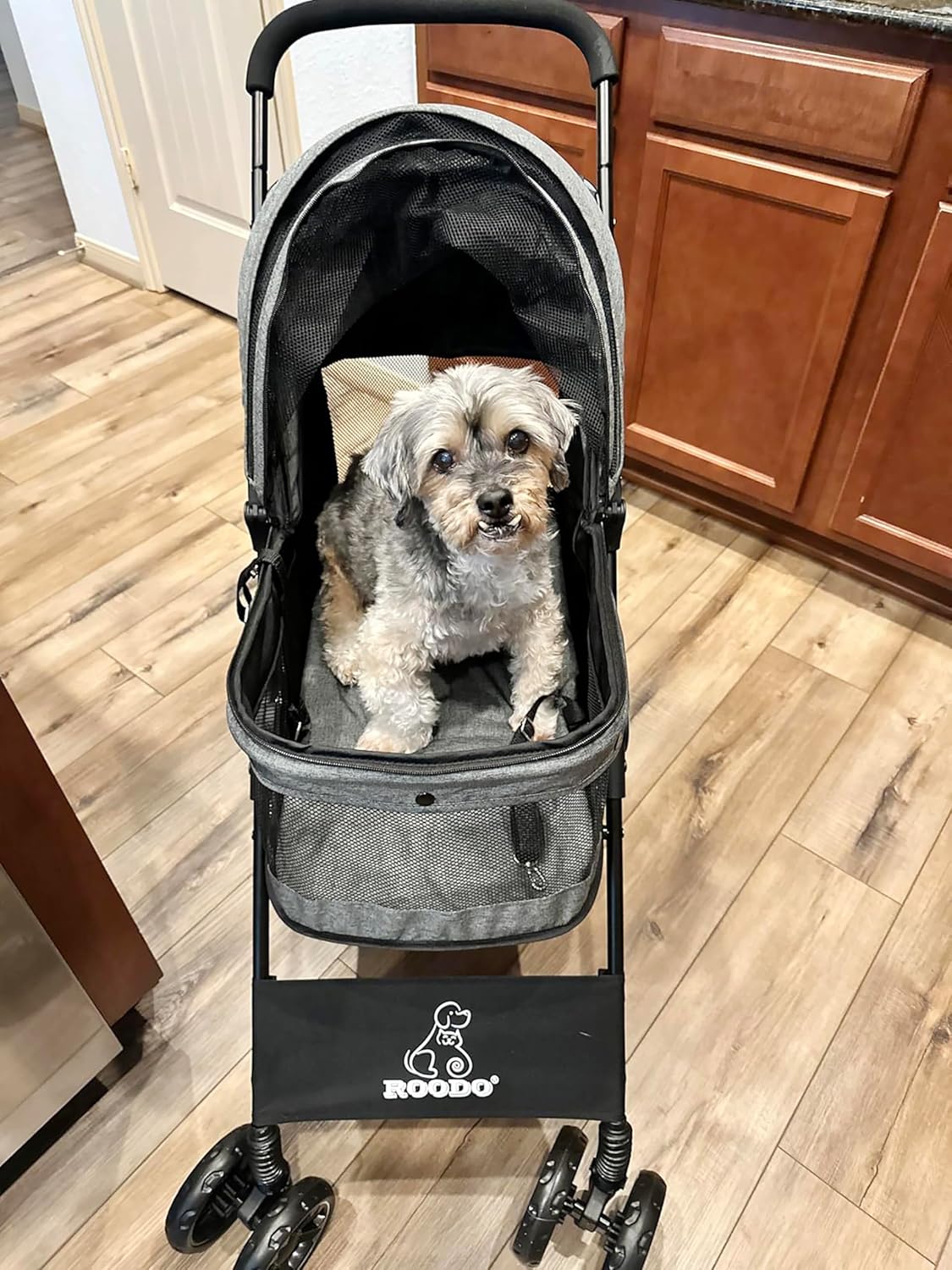 4 Wheel Dog Cat Pet Stroller,  - огляд і ціна Foldable Backpack Small