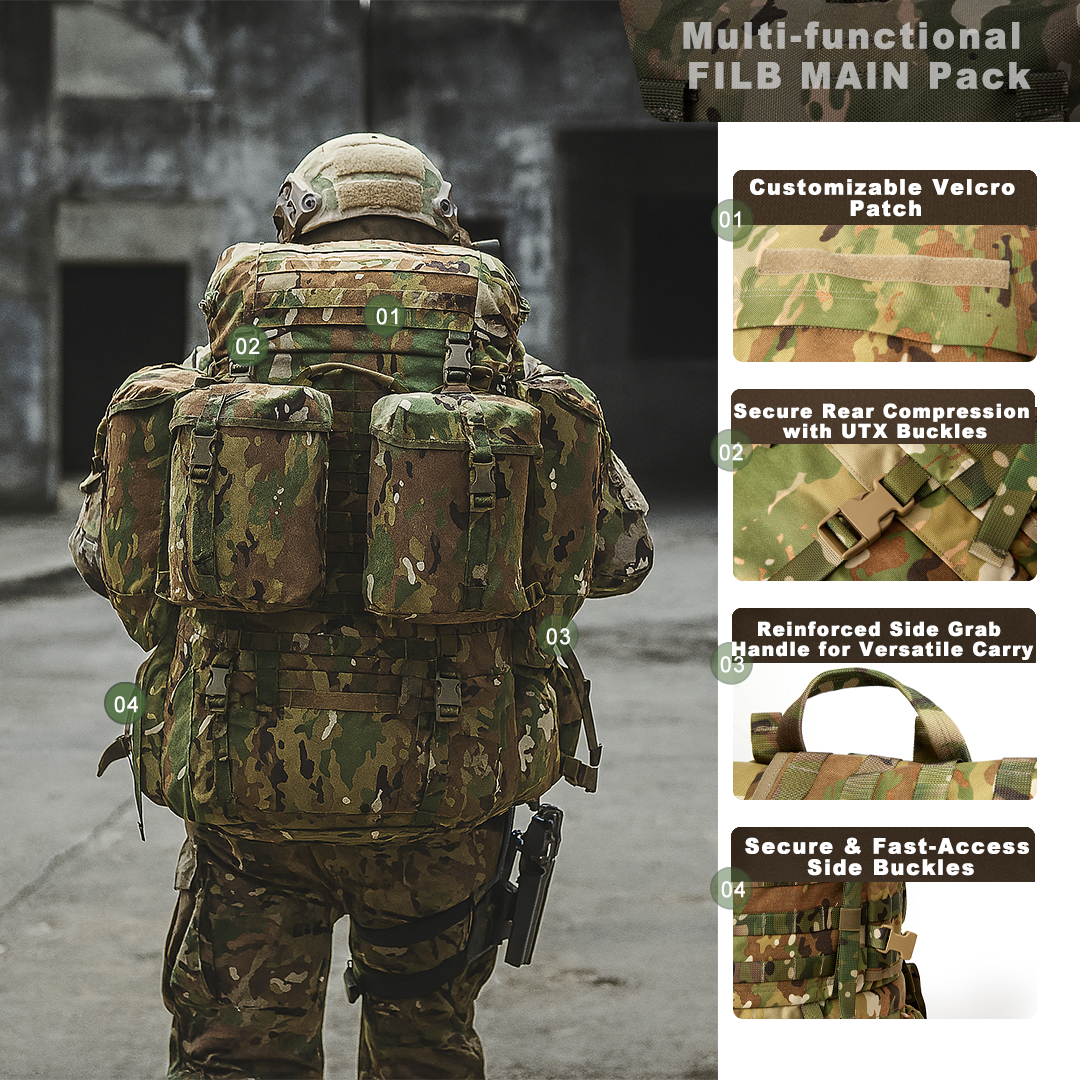 USMC FILBE Main Pack – OCP Cam - огляд і ціна Rucksack Military Style