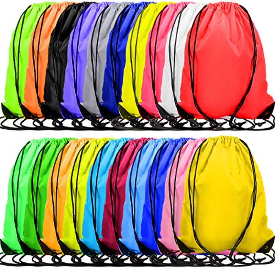 60 Pieces Drawstring Backpack  - огляд і ціна Drawstring Gym Bag