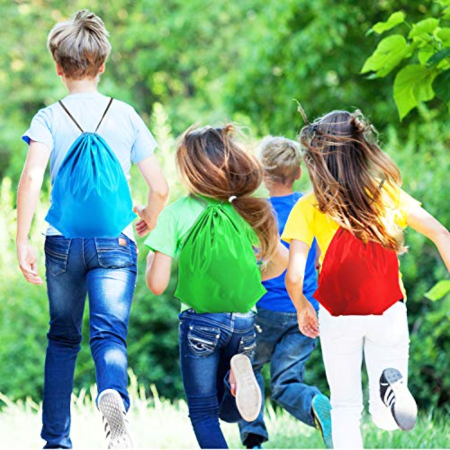 60 Pieces Drawstring Backpack  - огляд і ціна Drawstring Gym Bag