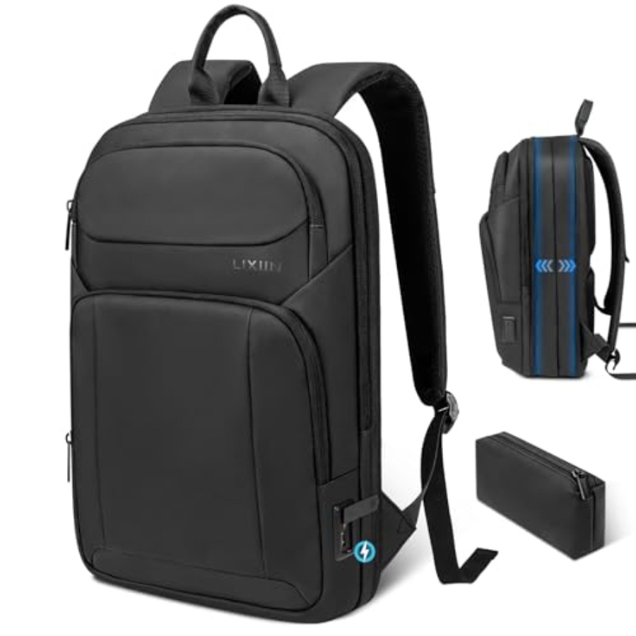 Backpack for Men Slim and Expa - огляд і ціна Travel Backpack Anti Theft