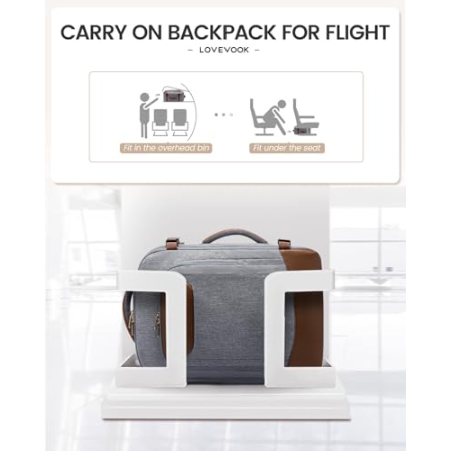 40L Travel Backpack for Women  - огляд і ціна Laptop Backpack 15.6