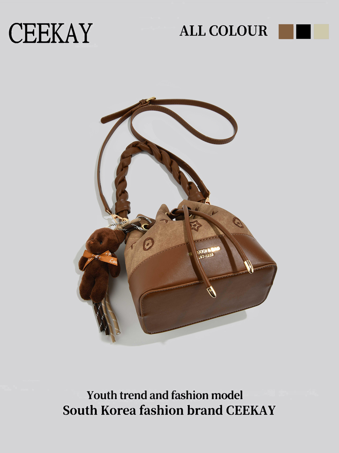 CEEKAY Vintage Drawstring Buck - огляд і ціна Leather Backpack Vintage