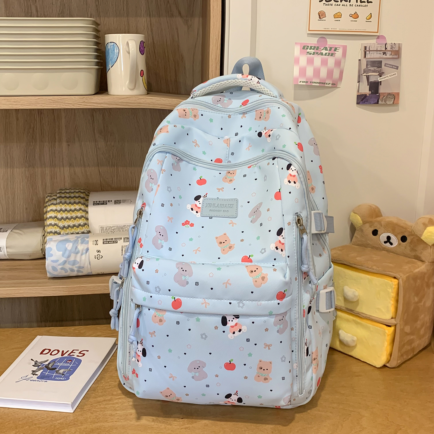 Cute Animal Print Backpack Wom - огляд і ціна School Backpack Teen