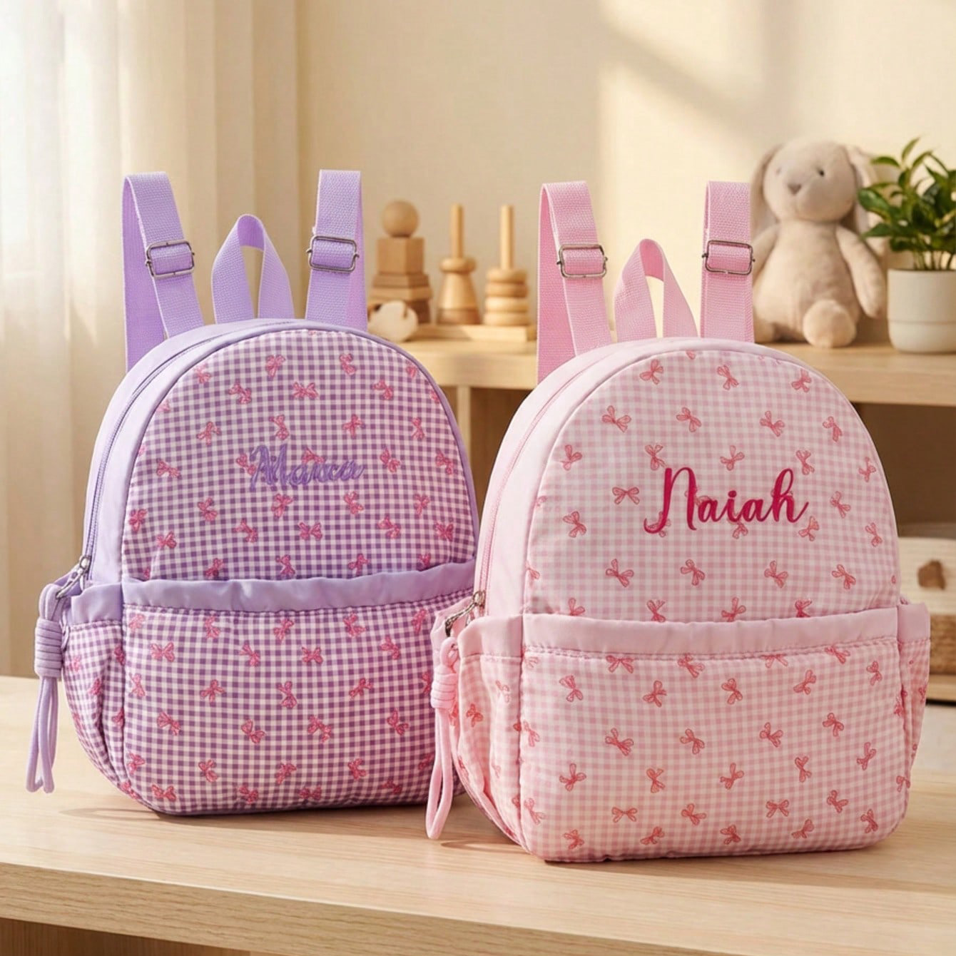 Custom Name-Letter Embroidered - огляд і ціна School Backpack Teen