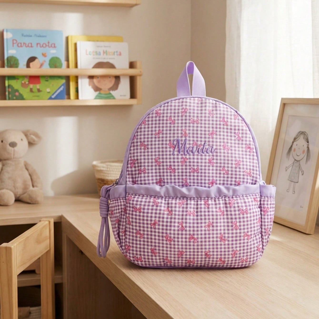 Custom Name-Letter Embroidered - огляд і ціна School Backpack Teen