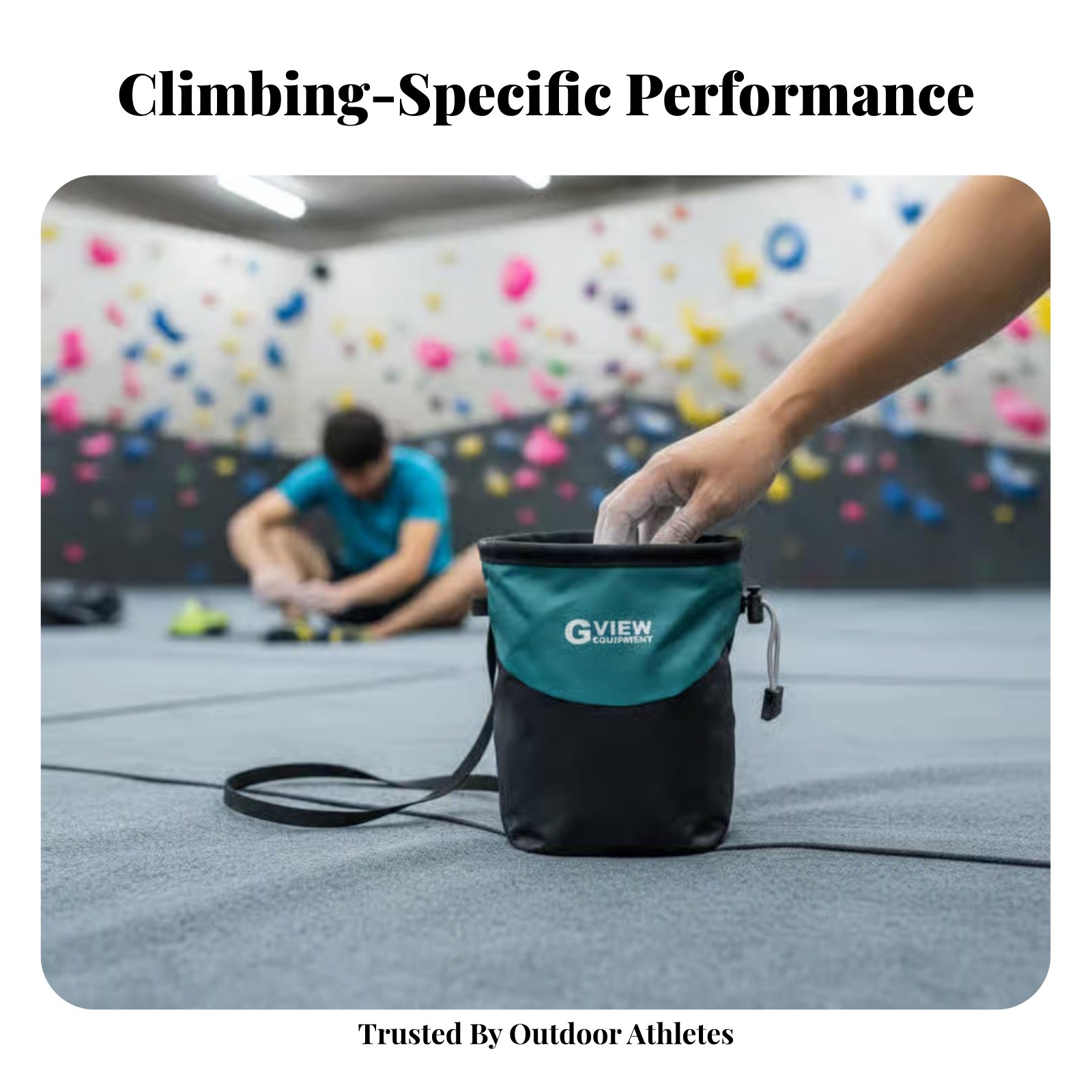 Rock Climbing Chalk Bag Drawst - огляд і ціна Drawstring Gym Bag