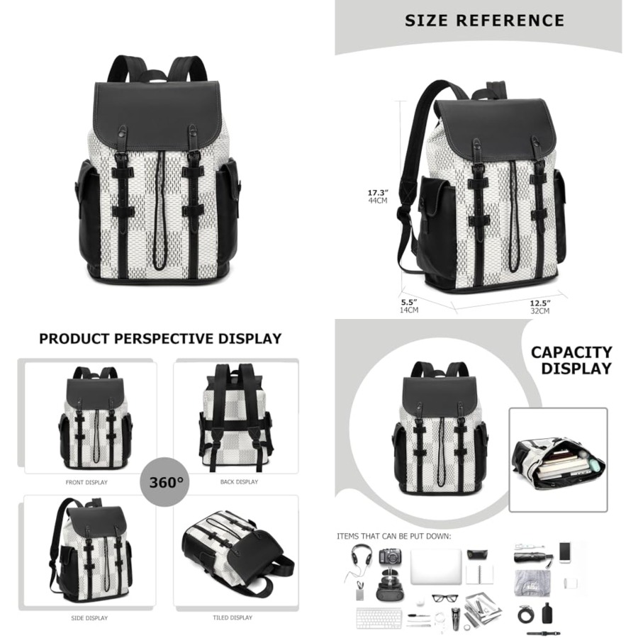 Laptop Backpack for Men Luxury - огляд і ціна Travel Backpack Anti Theft