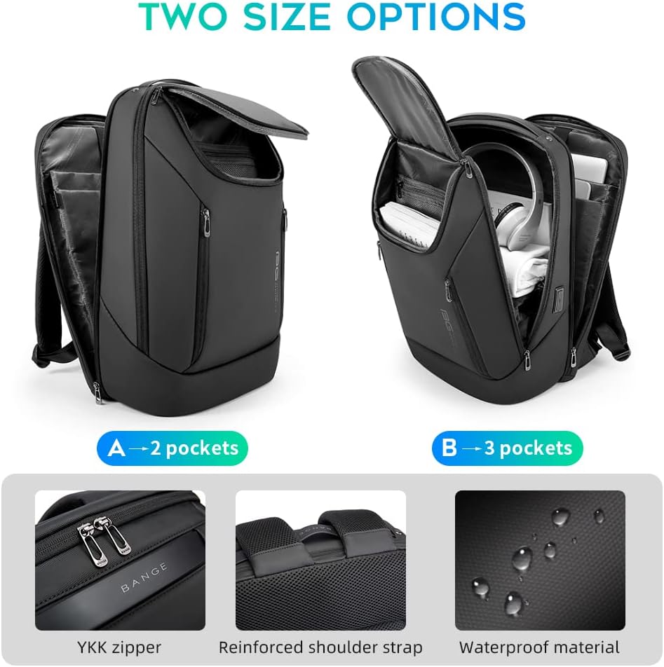 Waterproof Business Backpack w - огляд і ціна Laptop Backpack 15.6