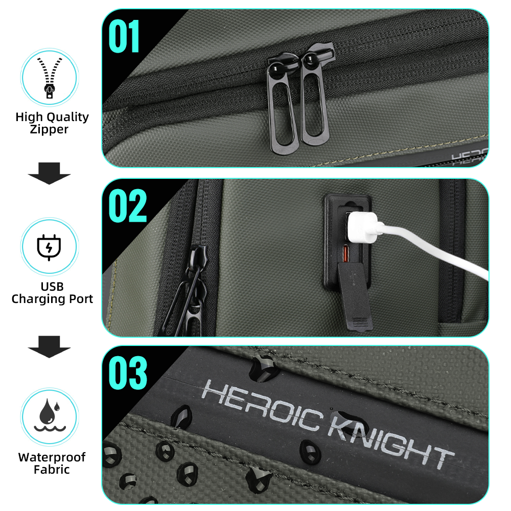 HK Business Men's Backpack 15. - огляд і ціна Laptop Backpack 15.6