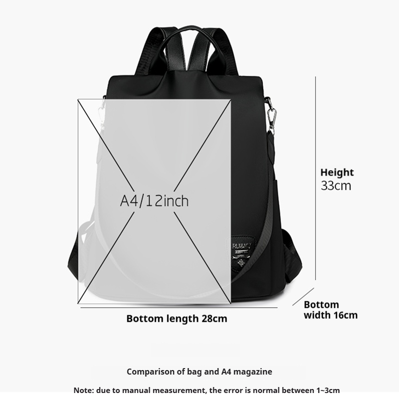 Women Anti Theft Backpack Larg - огляд і ціна Fashion Backpack Women