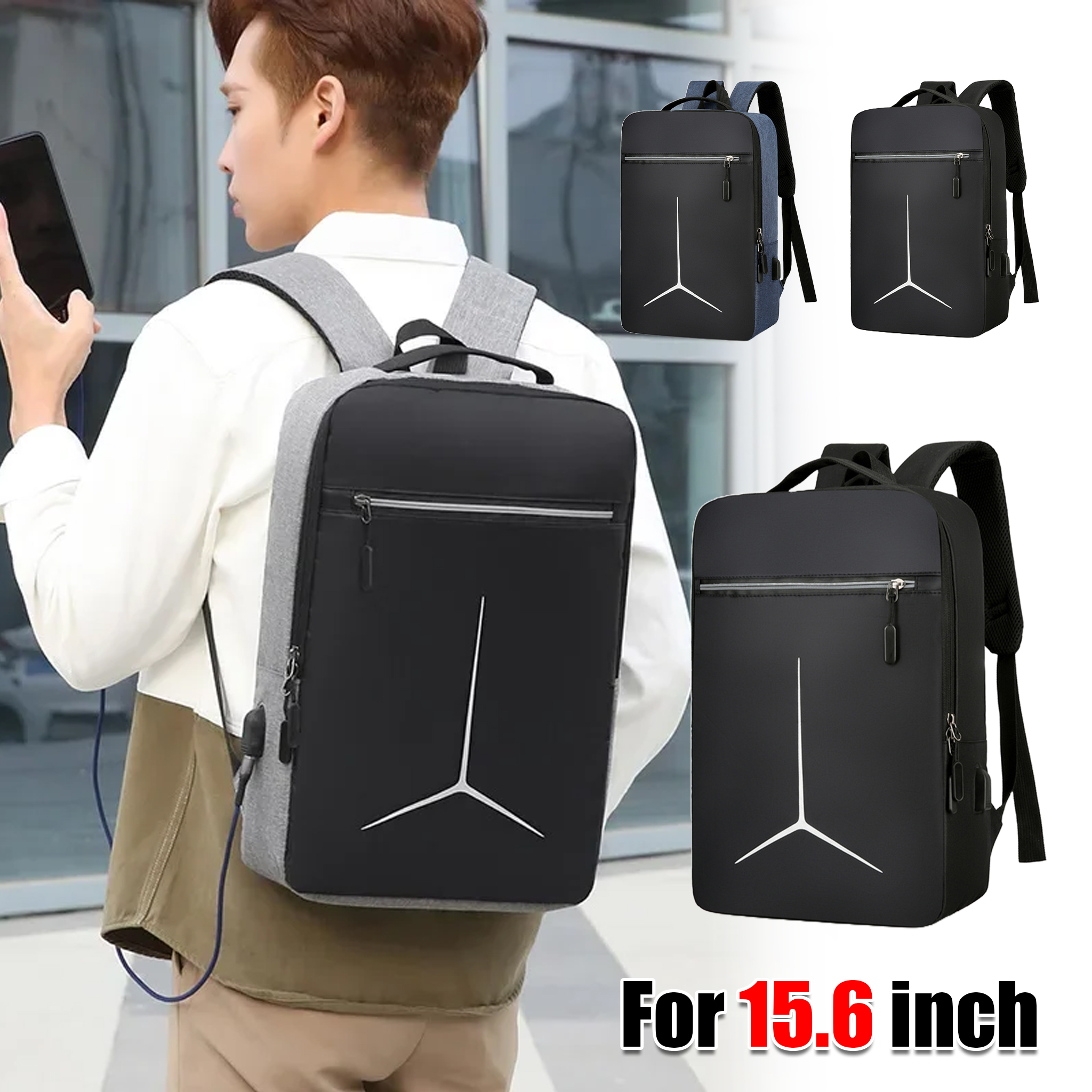 Fashion Anti Theft USB Waterpr - огляд і ціна Travel Backpack Anti Theft